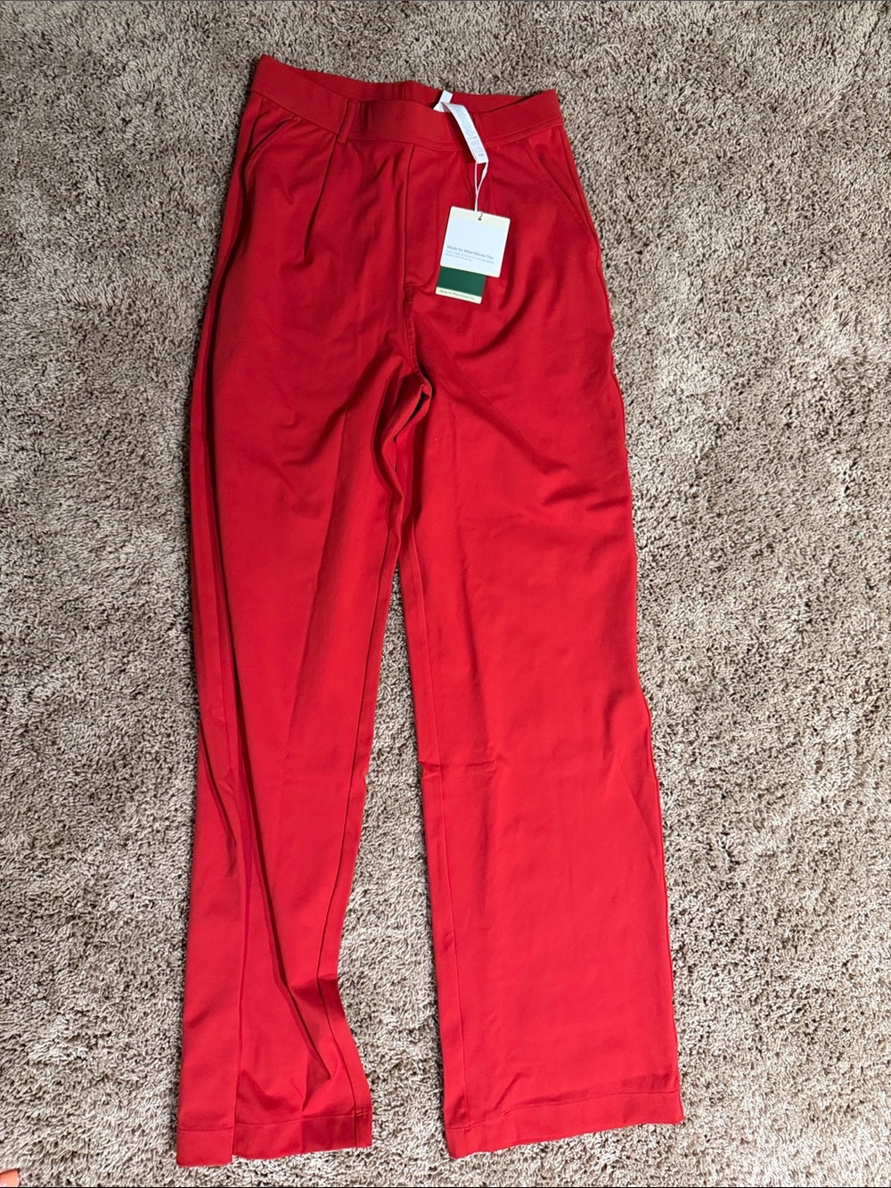 HALARA Red extra tall smalls